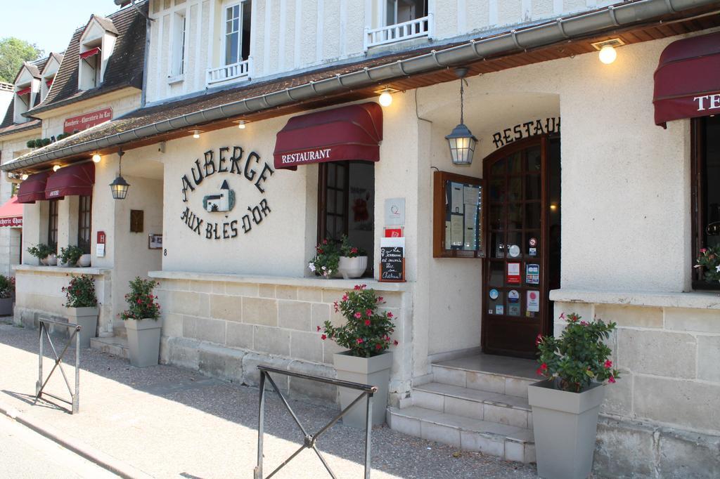Hotel Aux Bles D'Or Pierrefonds Exterior foto